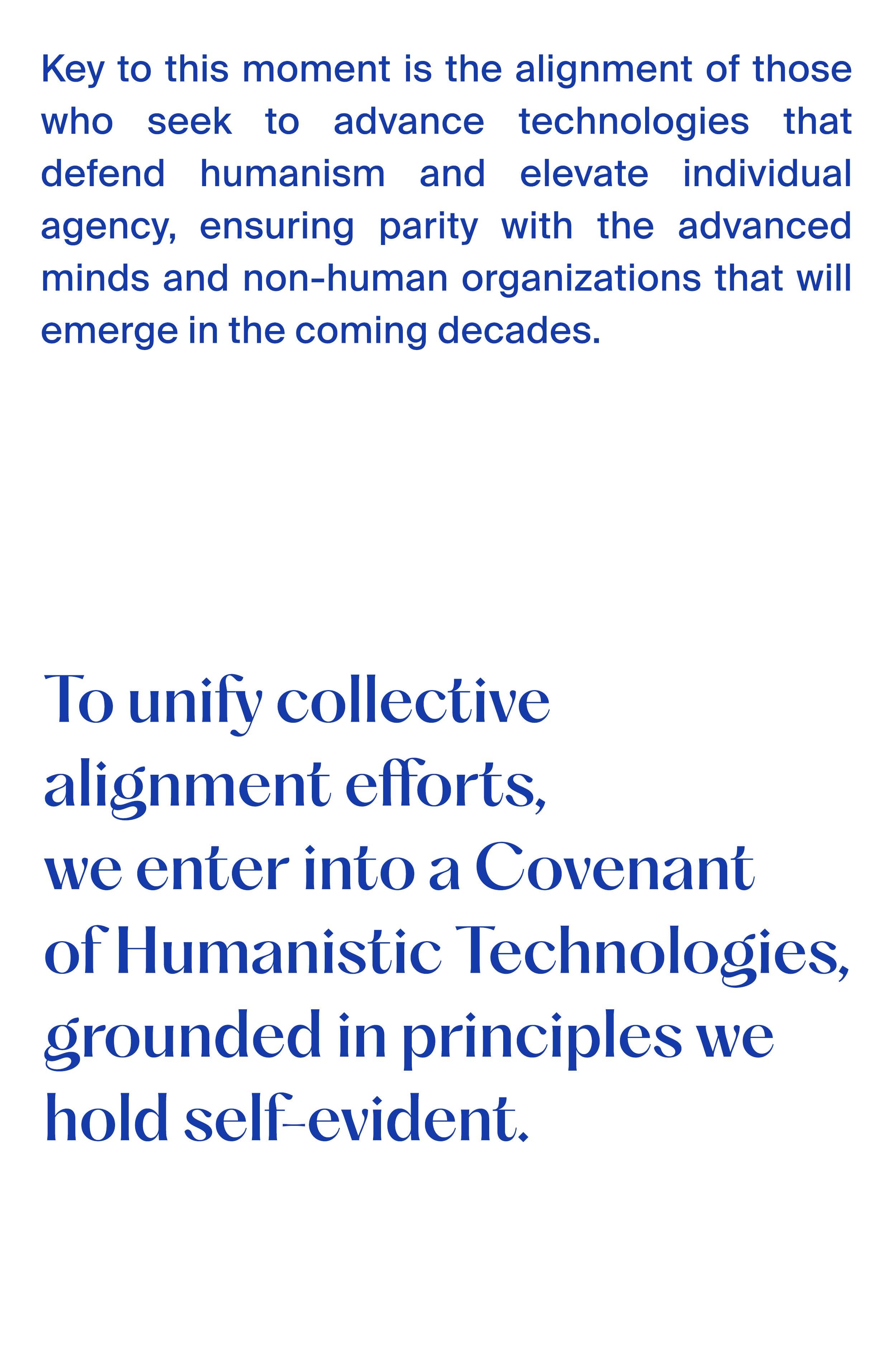 The Covenant of Humanistic Technologies — image 8